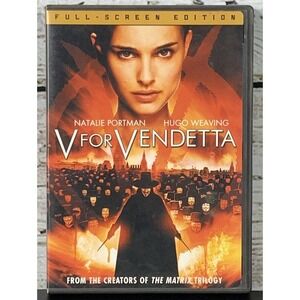 V For Vendetta‎ (DVD, 2006) Natalie Portman, Hugo Weaving, Stephen Rea